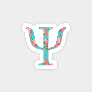 Psi Rose Letter Sticker